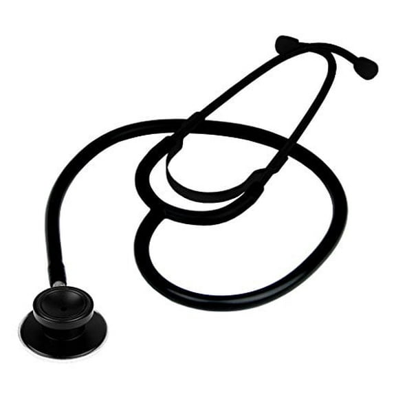 Ever Ready First Aid Dual Head Stethoscope, Stealth Black
