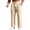 Beige, variant on Pants for Men, Big Size Loose Straight Drawstring Waist Jogger Pants, Four Season Wrinkle Resistant Versatile Business Casual Everyday Light Sports Trousers