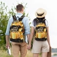 thumbnail image 4 of Balery Happy New Year 2025 C Mochila Clásica Impresa Básica para Viaje, Mochila Escolar Resistente al Agua, Mochila de Lona con Correas Ajustables-Medium, 4 of 5