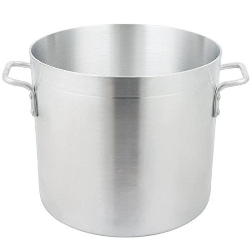 Royal Industries Heavy Weight Stock Pot, 20 qt, 11.8" x 11" HT, Aluminum, Commercial Grade - NSF Certified