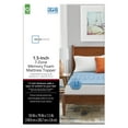 thumbnail image 4 of Mainstays 1.5” 7-Zone Reversible Memory Foam Mattress Topper, Queen, 4 of 9