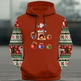 thumbnail image 5 of UVEASISHA Mens Christmas Gifts Big and Tall Fashion Hoodies Funny Santa Claus Graphic Sweatshirt Holiday Casual Fleece Lined Pullover Tops Red S, 5 of 6