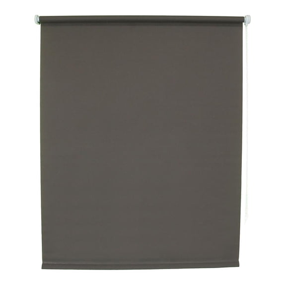 Persiana Deco 120 x 180 cm Enrollable Traslucida Gris Pardo