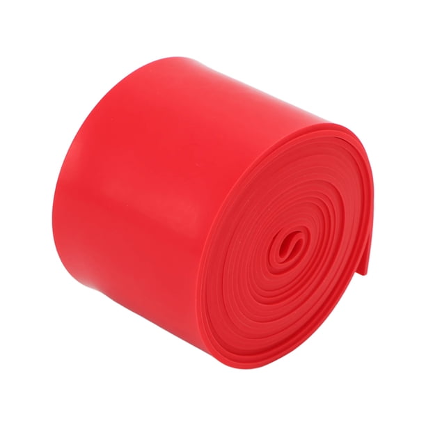 Banda De Recuperación Muscular Dolorida, Banda De Compresión De Fitness Portátil De Látex Elástico Suave Rojo Flexible Para Gimnasio Para Atletas