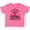 Hot Pink, variant on Inktastic Fantasy Football Princess Girls Baby T-Shirt
