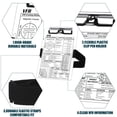 thumbnail image 3 of Rodillera Pilot Feifeiya de aluminio VFR Aviation con soporte para bolígrafos, 3 of 7