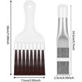 thumbnail image 2 of Conditioner Condenser Fin Comb, Fin Cleaning Brush Air Conditioner Fin Cleaner Refrigerator Coil Cleaning Whisk Brush Metal Fin Evaporator Radiator Re, 2 of 5