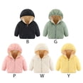 thumbnail image 4 of KARLSITEK Winter Toddler Girl's Hooded Down Jacket Fleece Warm Outerwear Windproof Zipper Coat for 1T-6T, 4 of 4