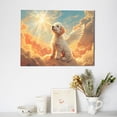 thumbnail image 6 of Balery Sunshine Golden Cloud Dog Pattern Canvas Decorative Picture – 30x40in Premium Wall Art, Modern Canvas Print for Home Decor（Horizontal）, 6 of 6