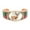 Buck Deer, variant on FRONT LINE JEWELRY Handcrafted Copper Sasquatch Cuff – Bigfoot Walking in the Black Forest – Adjustable Bigfoot Jewelry Bracelets for Men & Women (BN‑99) (Green)