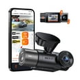 thumbnail image 1 of VANTRUE N2X 2.7K Uber Dash Cam Front & Inside 5G WiFi Dual Camera HDR IR Night Vision STARVIS 2 GPS 2.5K/60FPS LTE Support 24/7 Parking Mode Voice Control Supports 512GB, 1 of 5
