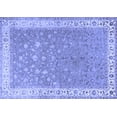 thumbnail image 1 of Ahgly Company Indoor Rectangle Persian Blue Traditional Area Rugs, 4' x 6', 1 of 4