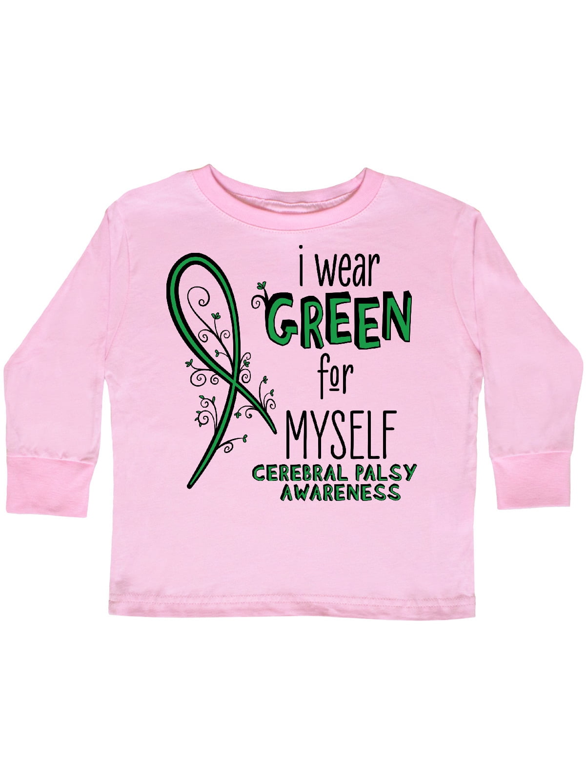 Inktastic I Wear Green for Myself Cerebral Palsy awareness Gift