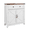 White, variant on GZXS Farmhouse Buffet Cabinet with 2 Barn Doors, 1 Drawer and Adjustable Shelf, Kitchen Sideboard Accent Cupboard with Anti-Tip Device, 30"L x 12"W x 32.5"H, Black