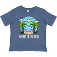thumbnail image 3 of Inktastic Summer Vacation in Myrtle Beach Boys or Girls Baby T-Shirt, 3 of 5