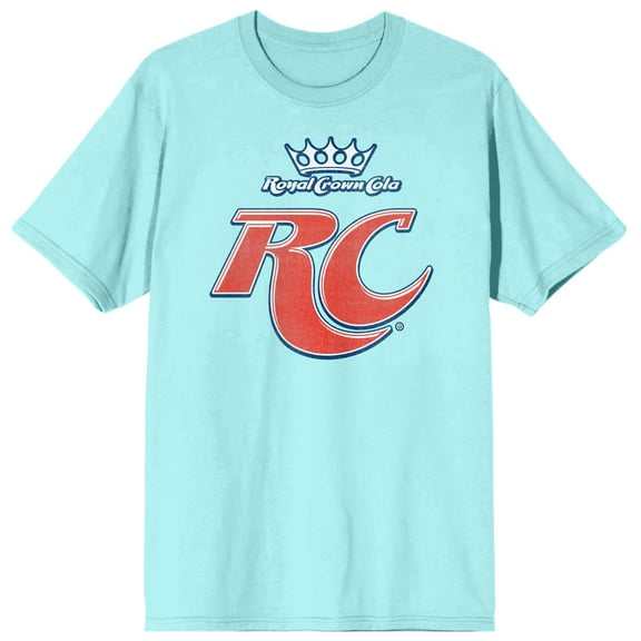 RC Cola Logo Men's Celadon T-shirt-Medium