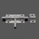 thumbnail image 2 of 2pcs Door Bolt Barrel Slide Lock Simple Slide Bolt For Bathroom Toilet Shed Door Lock/catch/latch - MMIAO, 2 of 3