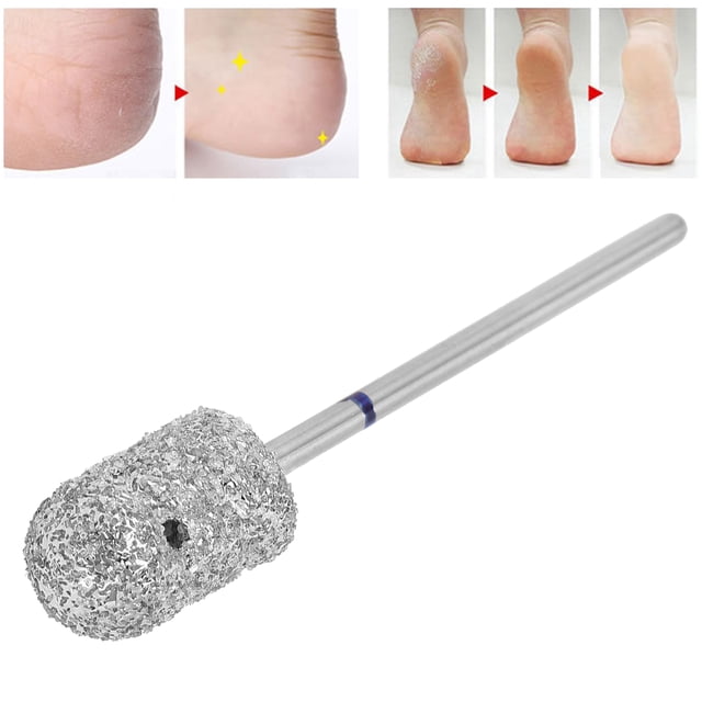Broca Cónica de Pedicura Profesional para Pies Lisos, Elimina La Piel Áspera, Adecuada para Todas Las Pieles de los Pies, Hecha de Acero inoxidable