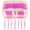 150 Pcs - Purple, variant on 150 Eye Shadow Applicator Disposable Foam Makeup Brush Sponge Tipped Oval Eyeshadow Applicators Dual Sides with Container