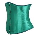 thumbnail image 2 of Corset Top Corset Lingerie For Women Bustier Tops For Women Underbust Corset Tops For Women Green 4XL, 2 of 5