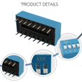 thumbnail image 5 of 10 Pcs 2.54mm Pitch 8 Positions 16 Pin Blue DIP Switch 8P, 5 of 5