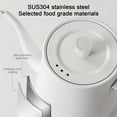 thumbnail image 4 of HAOANDeals of the Day! Electric Kettle Gooseneck Spout  800ML Stainless Steel Water Kettle for Coffee and Tea with Fast Heating  Auto-Shut Off and Boil-Dry Protection in Black Clearance W, 4 of 7