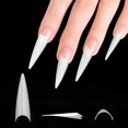 thumbnail image 4 of Boxed Long Pointe French Nails Lengthens Nai, 4 of 8