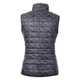 thumbnail image 3 of Women's-Cutter & Buck  Black Minnesota United FC Rainier PrimaLoft Eco Insulated Full-Zip Printed Puffer Vest, 3 of 3