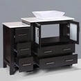 thumbnail image 2 of LessCare Modern 42'' Single Bathroom Vanity Set with Mirror, 2 of 3