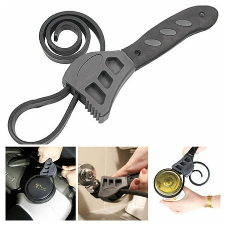 

50cm Multi Functional Rubber Belt Wrench Adjustable Bottle Opener Auto Oil Filter Car Repair Spanner Hand Tools