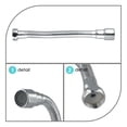 thumbnail image 3 of Stainless Steel Kitchen Faucet Extender Nozzle Aerator Bendable 20cm, 3 of 9