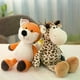 thumbnail image 4 of Forest Animals Stuffed Plush Doll Toy Cute Elephant Monkey Fox Lion Tiger Giraffe Hippo Soft Plush Animal Toys Christmas Gifts, 4 of 5