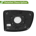thumbnail image 4 of Reemplazo de cristal del espejo derecho con calefacción Unique Bargains Door Wing con placa de respaldo No.876211D900 para KIA CARENS 2006-2012, 4 of 6