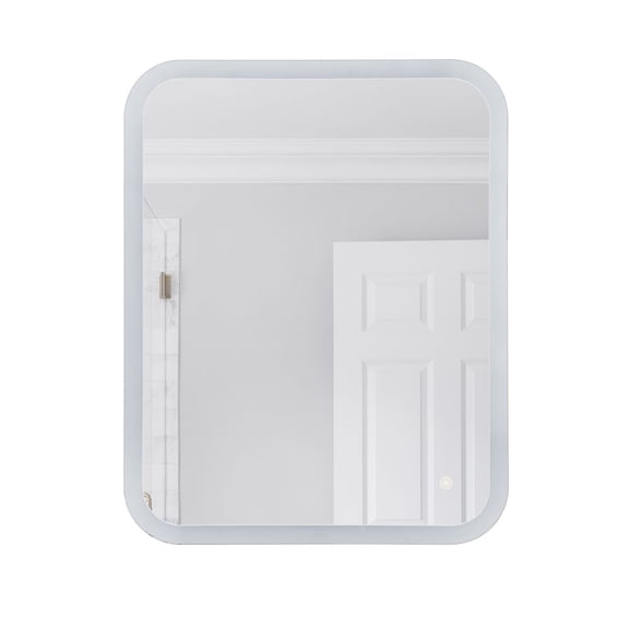 MIR111-W Craftmade Lighting 40W 1 LED Mirror-30 Inches Tall and 23.98 Inches Wide