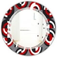 thumbnail image 2 of Designart 32" x 32" Round Wall Mirror, 2 of 3