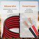thumbnail image 3 of Jumper Cable Clamps for Makita Lithium Battery 12AWG Portable Power Socket Lithium Battery Jumper St, 3 of 5