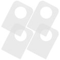 thumbnail image 1 of EIGTHTAIL 500pcs Clear Slot Hole Tags Transparent Adhesive Hanging Stickers Tabs For Retail Display Plastic Tags For Shop Store Display, 1 of 8