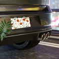 thumbnail image 6 of License Plate, Poppy Pattern Decorative Front,Personalized Stainless Steel License Plate Cover For Men Women,12.2" X 6.2", 6 of 6