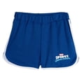 thumbnail image 3 of Marvel Spidey and His Amazing Friends Little Girls' Athletic Jersey T-Shirt and Shorts Set White and Blue Spidey, Ghost-Spider, and Spin, 3 of 4