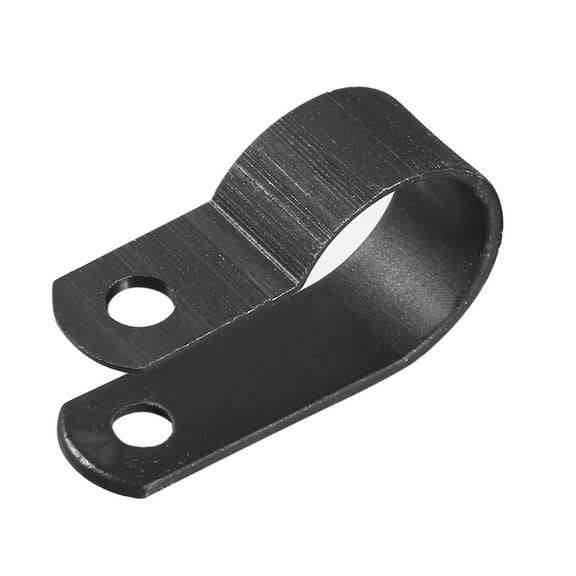 50Pcs Nylon R-type Cable Clamp Organizer Cord Clips for Wire Management 15.8mm