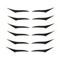 thumbnail image 1 of 6 Pairs Reusable Eyeliner Stickers Makeup Invisible Self-adhesive Eye Line Strip, 1 of 1