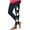 A01_Navy, variant on Halloween Printed Pants for Women Glow in Dark Skeleton Leggings High Waisted Party Costume Pants Stretch Joggers Casual Festive Night Out Bottoms Pumpkin Bat Trousers