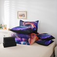 thumbnail image 6 of Manfei Beauty Colorful Galaxy 7-Piece Twin Bedding Sets,Starry Sky Bedding Comforter Set,Modern Aesthteic Art Sheet Sets For Girls Kids,Microfiber Bedroom Decor Reversible, 6 of 8