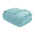 thumbnail image 4 of Intelligent Design Couverture en Peluche Microlight Surdimensionnée, Full/queen, Aqua, 4 of 5