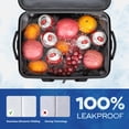 thumbnail image 3 of Maelstrom Bolsa enfriadora suave,Enfriador de lados suaves,Enfriador plegable de 30 latas,Cofre de hielo aislado,Enfriador de camping grande a prueba de fugas,Enfriador de viaje portátil para kayak,Pl, 3 of 5