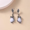 thumbnail image 4 of Pendientes con borlas de cristal de la serie rosa, encantadores y llamativos de 48 estilos, 55492-PK, 4 of 5