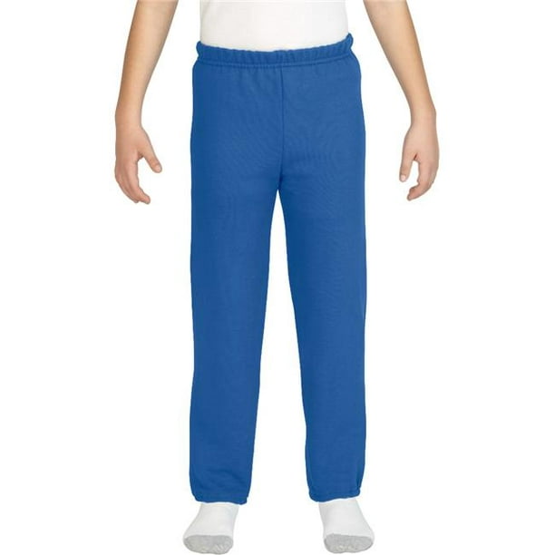 Pantalon de Survêtement de Jeunes Gildan Royal - Grand Cas de 12