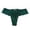 Green, variant on Women's Panties Custom Letter Logo Low Waist Striped No Show Bikini Thongs for Women Underwear with Branding Comfortable Fit Breathable Seamless Back Coverage Easy Care Green XL