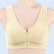 thumbnail image 1 of Karight Bras for Women No Underwire Front Zipper Closure Push Up Bralette Plus Size Full Coverage Mesh Underwear Everyday Bras, 1 of 9