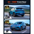 thumbnail image 2 of Tarjeta SD Dash Cam Kingslim 4K frontal y trasera de 64 GB WiFi 5G, 2 of 8